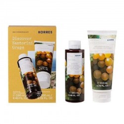 Korres Santorini Grape Set Demachiant Corp Regenerant 250 ml + Lapte Corp Netezitor 200 ml Korres Santorini Grape Set Demachiant Corp Regenerant 250 ml + Lapte Corp Netezitor 200 ml