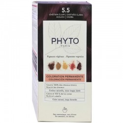 Phyto Color Permanent Color 5.5 Chatain Clair Acajou 50 ml Phyto Color Permanent Color 5.5 Chatain Clair Acajou 50 ml