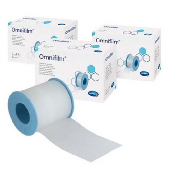 Hartmann Omnifilm First Aid Tape Transparent 5cm x 5m