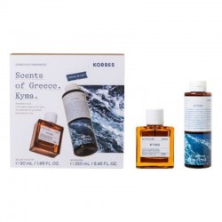 Apa de toaleta Korres Kyma 50 ml + Gel de dus 250 ml Apa de toaleta Korres Kyma 50 ml + Gel de dus 250 ml