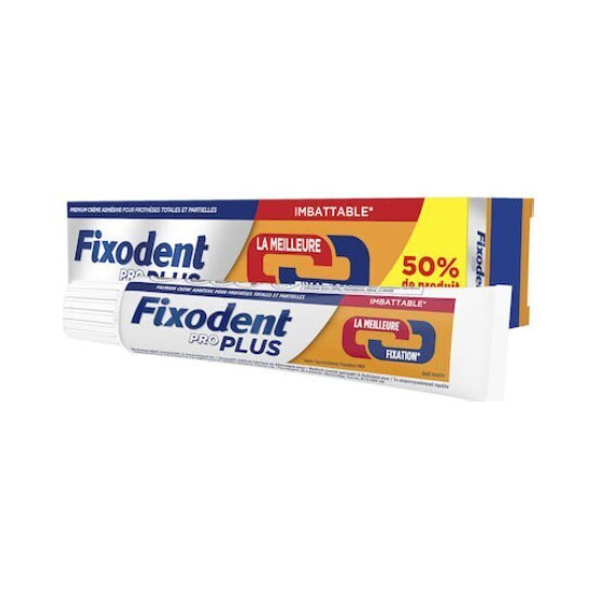 FIXODENT Pro Plus Duo Action Denture Fixative Cream 60gr