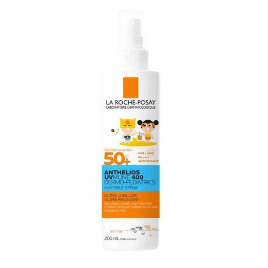 La Roche Posay Waterproof Kids Sunscreen Spray SPF50 200ml