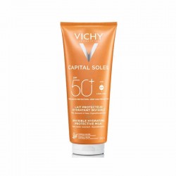 Vichy Capital Soleil Cremă de lapte hidratantă proaspătă pentru corp SPF50 300ml Vichy Capital Soleil Cremă de lapte hidratantă proaspătă pentru corp SPF50 300ml