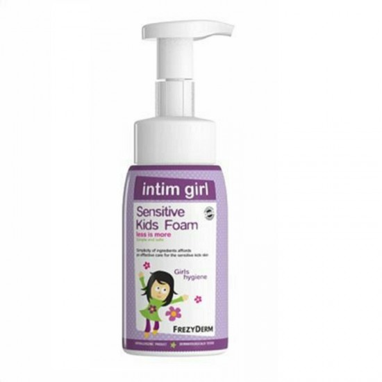 Spuma intima pentru fete, Frezyderm Sensitive Kids, 250 ml