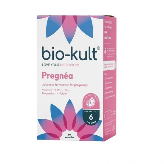 Protexin Bio-Kult Pregnéa Probiotics with Vitamins, Minerals & Trace Elements 60 capsules