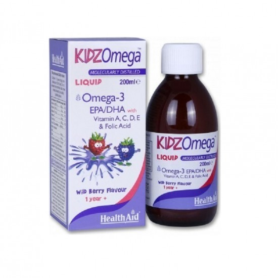 Sirop KidzOmega, Health Aid, 200 ml