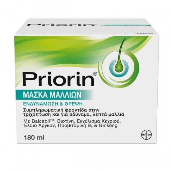 Priorin Hair Mask Strengthening & Nourishing Hair Mask 180ml