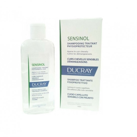 Ducray Sensinol Physio-Protective Treatment Shampoo 200ml