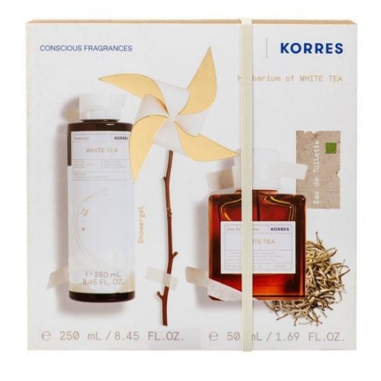 Korres Herbarium Of White Tea Women's Set with Eau de Toilette 2pcs