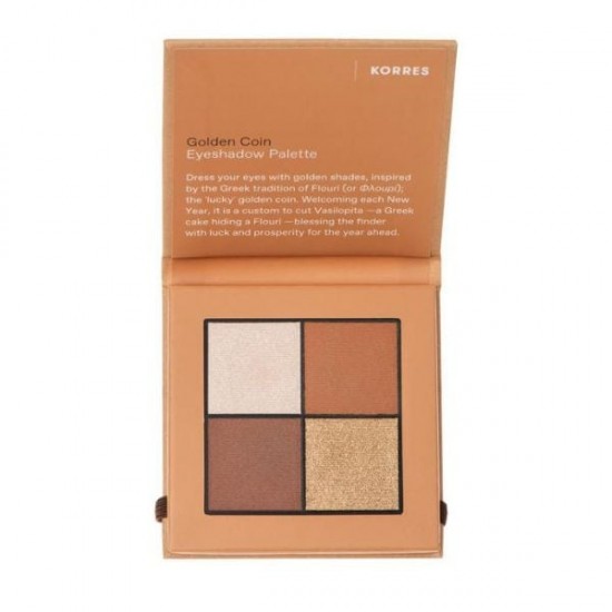 Korres Eye Shadow Palette in Solid Form Golden Coin 5gr