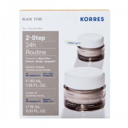 Korres Black Pine Skin Care Set for Firming with Face Cream Korres Black Pine Skin Care Set for Firming with Face Cream