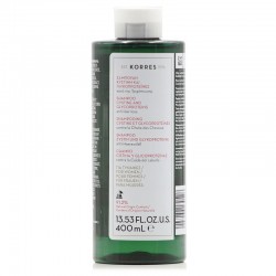 Șampon Korres cu cistină și glicoproteine împotriva căderii părului pentru femei 400 ml Șampon Korres cu cistină și glicoproteine împotriva căderii părului pentru femei 400 ml