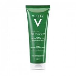 Vichy Normaderm 3 In 1 Exfoliation + Cleansing + Mask 125 ml Vichy Normaderm 3 In 1 Exfoliation + Cleansing + Mask 125 ml