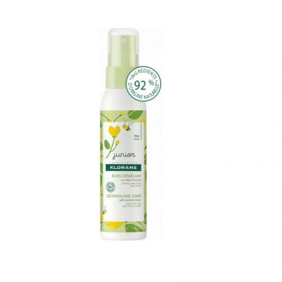  Spray Klorane Junior pentru descurcarea parului cu miere de Acacia, 125 ml