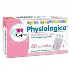 Gifrer Physiologica Saline for babies, 40 ampoules of 5ml Gifrer Physiologica Saline for babies, 40 ampoules of 5ml