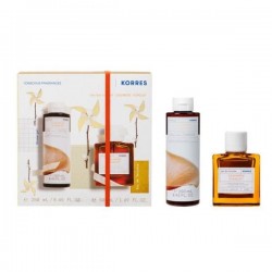 Korres with Cashmere Kumquat Shower Gel, 250ml & Cashmere Kumquat EDT Women's Fragrance, 50ml, 1set Korres with Cashmere Kumquat Shower Gel, 250ml & Cashmere Kumquat EDT Women's Fragrance, 50ml, 1set
