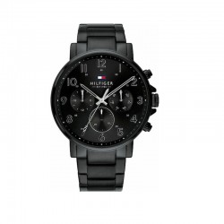 Tommy Hilfiger Daniel Watch Chronograph Battery with Black Metal Bracelet 1710383 Tommy Hilfiger Daniel Watch Chronograph Battery with Black Metal Bracelet 1710383