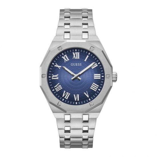 Mens Wristwatch GUESS ASSET GW0575G4 Stainless Steel Blue