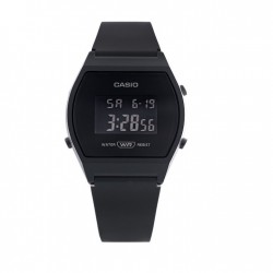 Casio Ladies' Digital Black Resin Band Watch LW204-1B Casio Ladies' Digital Black Resin Band Watch LW204-1B
