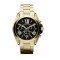 Michael Kors MK5739 43mm Gold Metal Case Black Dial Watch