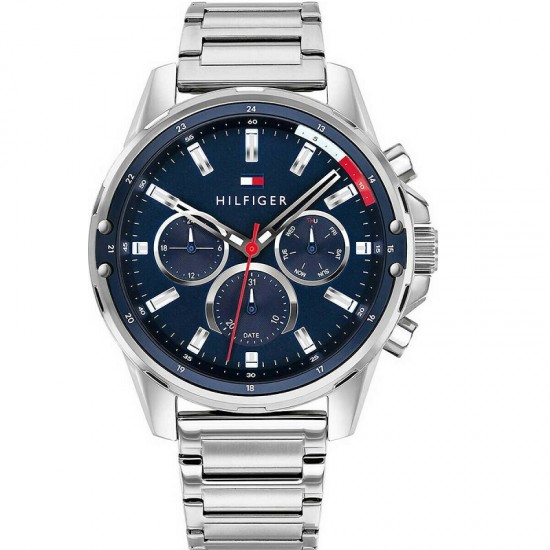 Tommy Hilfiger Mason 1791788 Blue Men's 45mm Watch