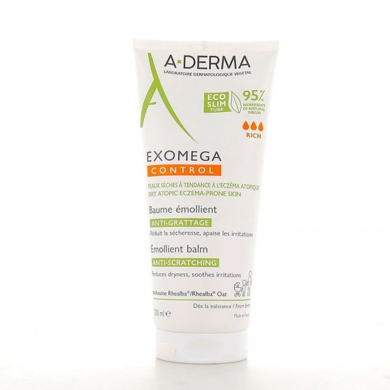 Emollient Balm, A-Derma Exomega Control, 200 ml