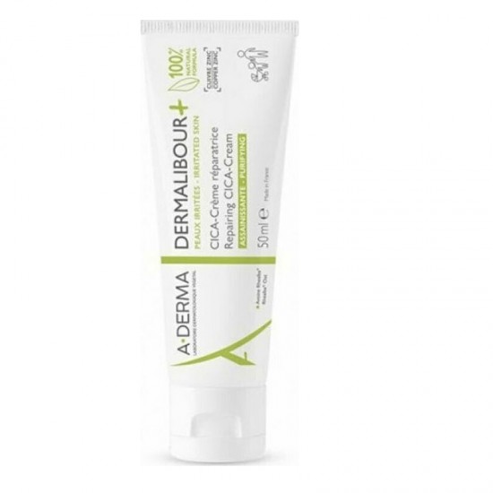 Repairing Cica-Cream, A-Derma Dermalibour, 50 ml