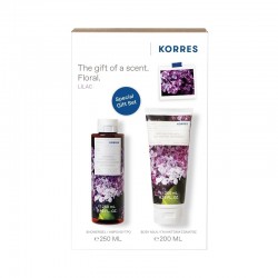 Korres Aegean Escape Lilac Renewing Body Cleanser 250 ml + Body Smoothing Milk 200 ml Korres Aegean Escape Lilac Renewing Body Cleanser 250 ml + Body Smoothing Milk 200 ml