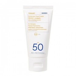 Cremă de față cu protecție solară și iaurt Korres SPF50 50 ml Cremă de față cu protecție solară și iaurt Korres SPF50 50 ml