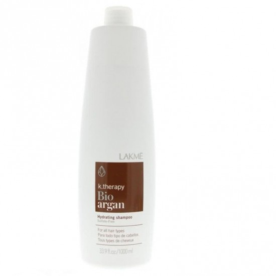 Lakmé K.Therapy Bio Argan Hydrating Shampoo nourishing shampoo to moisturize hair 1000 ml Lakmé K.Therapy Bio Argan Hydrating Shampoo nourishing shampoo to moisturize hair 1000 ml