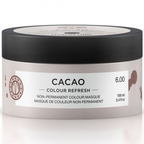Maria Nila Colour Refresh nourishing mask with coloured pigments for brown hair Cacao 100 ml Maria Nila Colour Refresh nourishing mask with coloured pigments for brown hair Cacao 100 ml