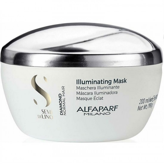Alfaparf Milano Semi Di Lino Diamond Illuminating Mask nourishing hair mask for hair shine 200 ml