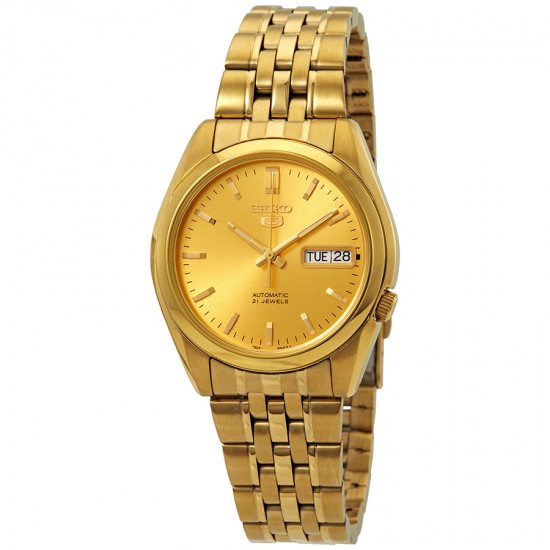 Seiko 5 Sports Gold Men's Watch - SNK366K1