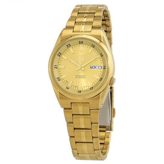 Seiko 5 Automatic Gold Dial Men's Watch Item No. SNK574J1 Seiko 5 Automatic Gold Dial Men's Watch Item No. SNK574J1