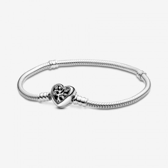 PANDORA Jewelry Women Bracelet Moments Family Tree Heart Clasp 598827C0-18 cm PANDORA Jewelry Women Bracelet Moments Family Tree Heart Clasp 598827C0-18 cm