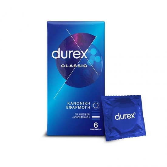 Durex Classic Condoms 6pcs