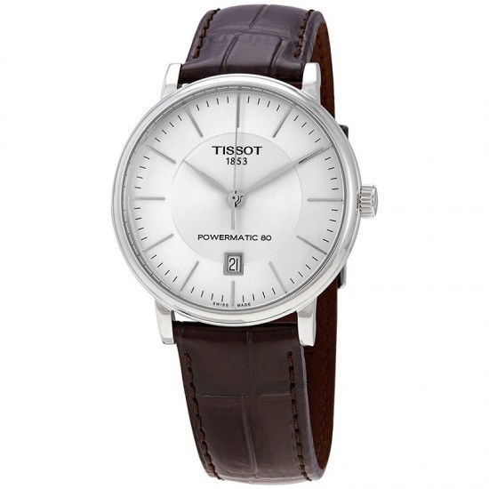 Tissot Carson Premium Automatic Silver Dial Men's Watch Item No. T1224071603100 Tissot Carson Premium Automatic Silver Dial Men's Watch Item No. T1224071603100