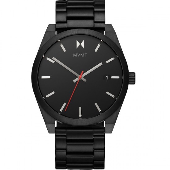 MVMT Element Men's Watch 43mm Chronograph Battery with Black Metal Bracelet