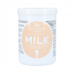 Mască de păr Kallos Milk Mask pentru întărire cu efect hidratant 1000 ml Mască de păr Kallos Milk Mask pentru întărire cu efect hidratant 1000 ml