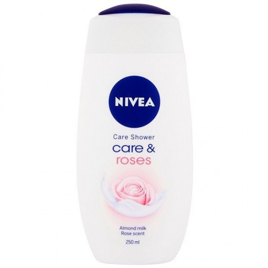 Gel de duș răcoritor Nivea cu trandafir și ulei de migdale 250 ml