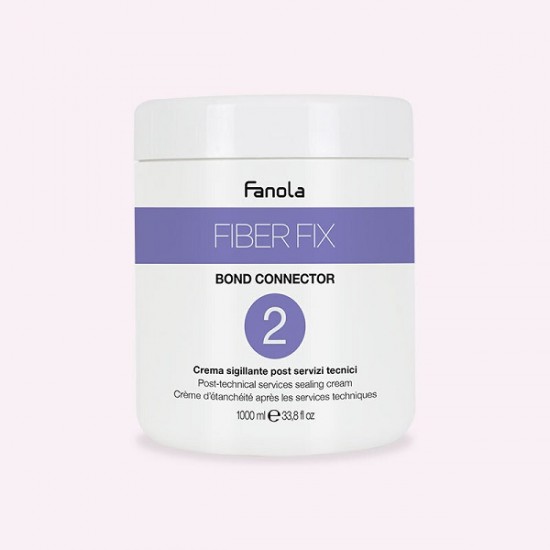 Mască de întărire Fanola Fiber Fix Bond Connector Nr. 2 pentru păr foarte deteriorat 1000 ml Mască de întărire Fanola Fiber Fix Bond Connector Nr. 2 pentru păr foarte deteriorat 1000 ml