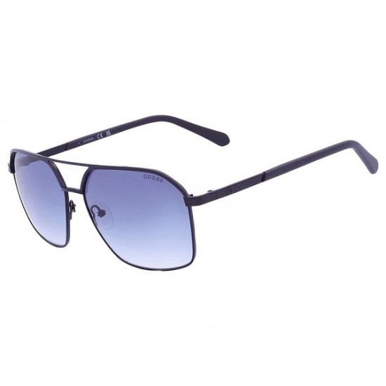 Guess Factory Blue Gradient Navigator Men's Sunglasses GF5081 01W 60