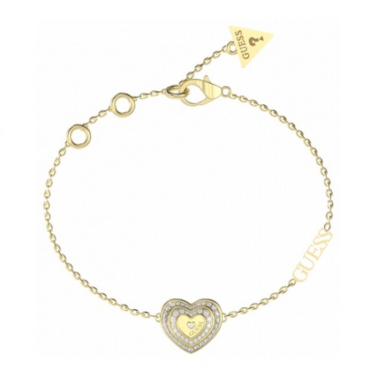 GUESS AMAMI Women's bracelet, stainless steel, JUBB04031JWYGS GUESS AMAMI Women's bracelet, stainless steel, JUBB04031JWYGS