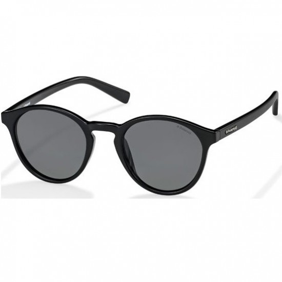 Ochelari de soare pentru bărbați Polaroid cu ramă neagră din plastic și lentilă neagră polarizată PLD1013/S D28/Y2 Ochelari de soare pentru bărbați Polaroid cu ramă neagră din plastic și lentilă neagră polarizată PLD1013/S D28/Y2