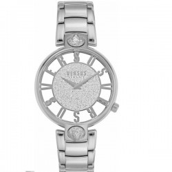 Versace Kirstenhof Crystals Women's Watch with White Metal Bracelet VSP491319 Versace Kirstenhof Crystals Women's Watch with White Metal Bracelet VSP491319