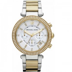 Ceasul de dama Michael Kors Parker, cronograf, cu bratara metalica aurie MK5626 Ceasul de dama Michael Kors Parker, cronograf, cu bratara metalica aurie MK5626
