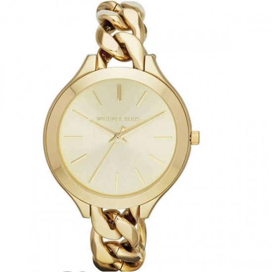 Michael Kors Runway Women's Watch with Gold Metal Bracelet  MK3222