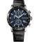 Hugo Boss Rafale Men's Watch 44mm Chronograph Battery with Black Leather Strap 1513391