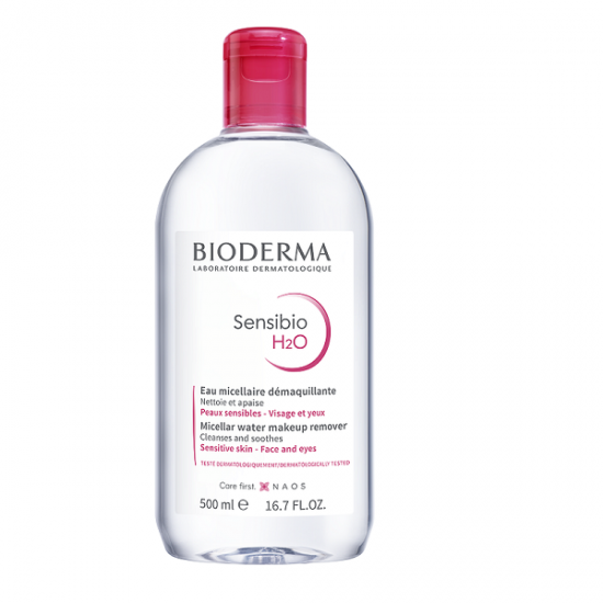 Bioderma Sensibio micellar make-up water H2O Make-up Removing Micelle Solution 500 ml