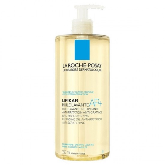 La Roche Posay Lipikar AP+ Lipid Replenishing Cleansing Oil Anti-Irritation Anti-Scratching Cleansing Oil for the Body Suitable for Atopic Skin 750ml La Roche Posay Lipikar AP+ Lipid Replenishing Cleansing Oil Anti-Irritation Anti-Scratching Cleansing Oil for the Body Suitable for Atopic Skin 750ml